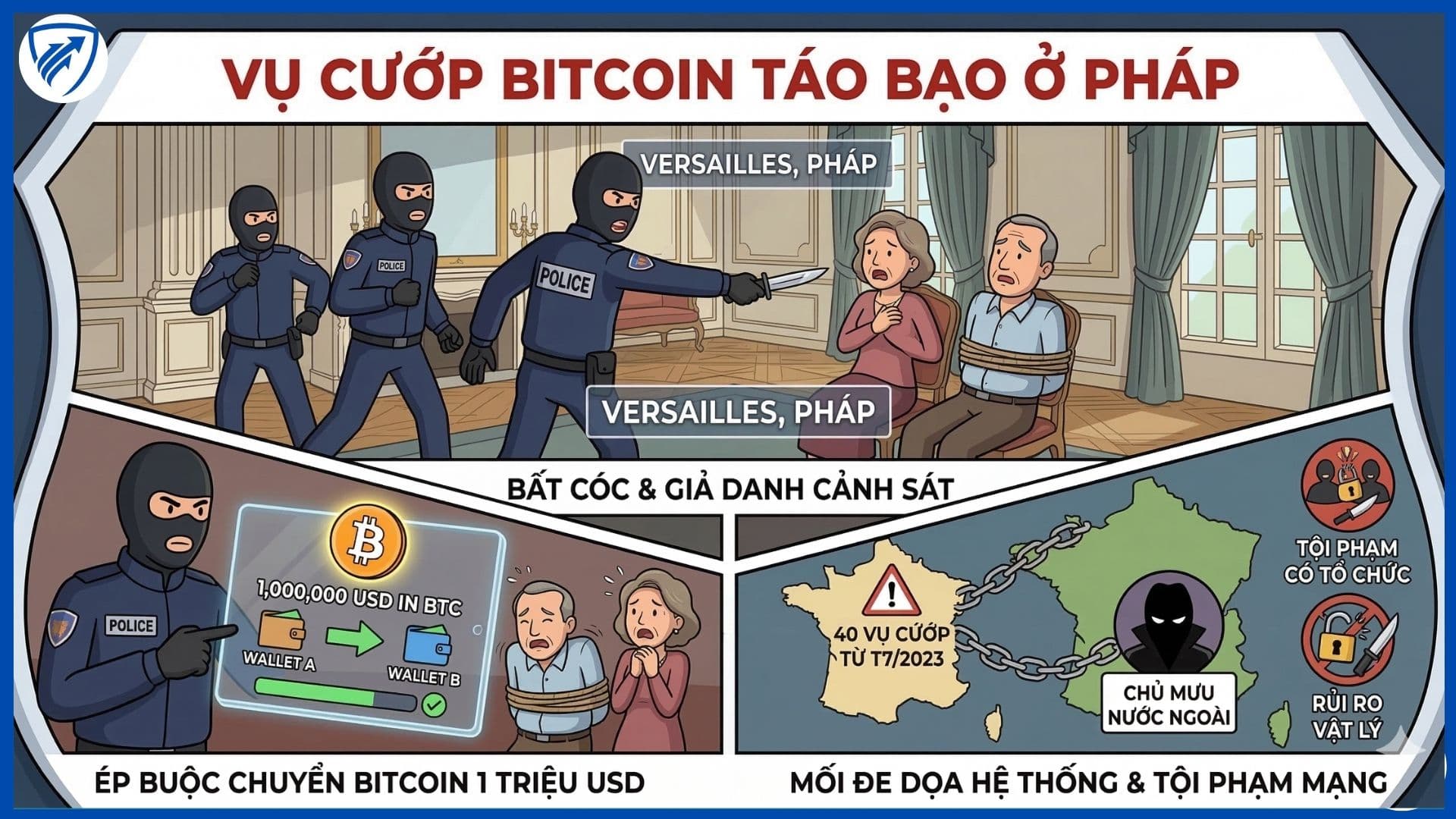 Vụ cướp Bitcoin ở Pháp