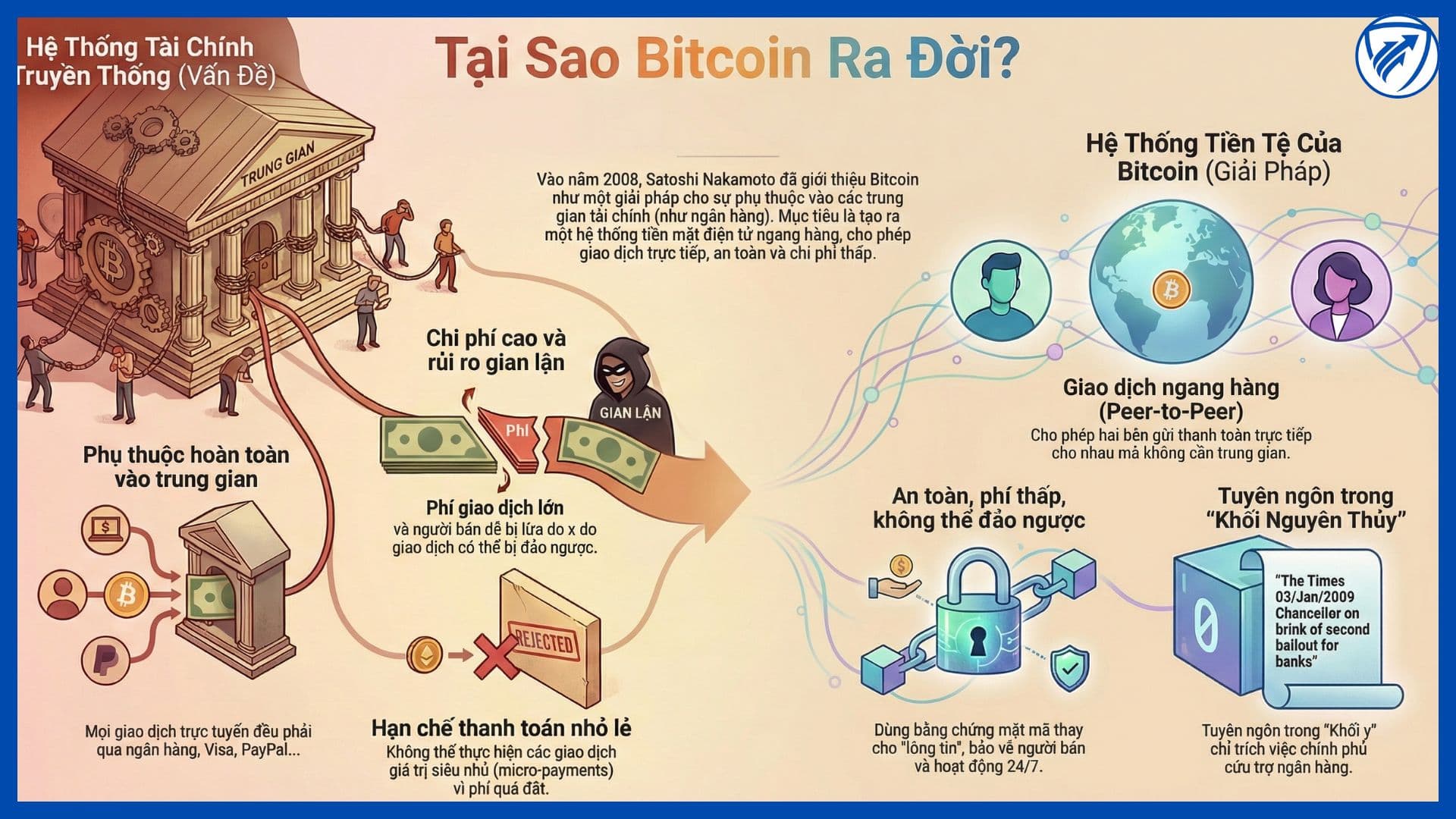 Bitcoin ra đời với ý nghĩa gì?